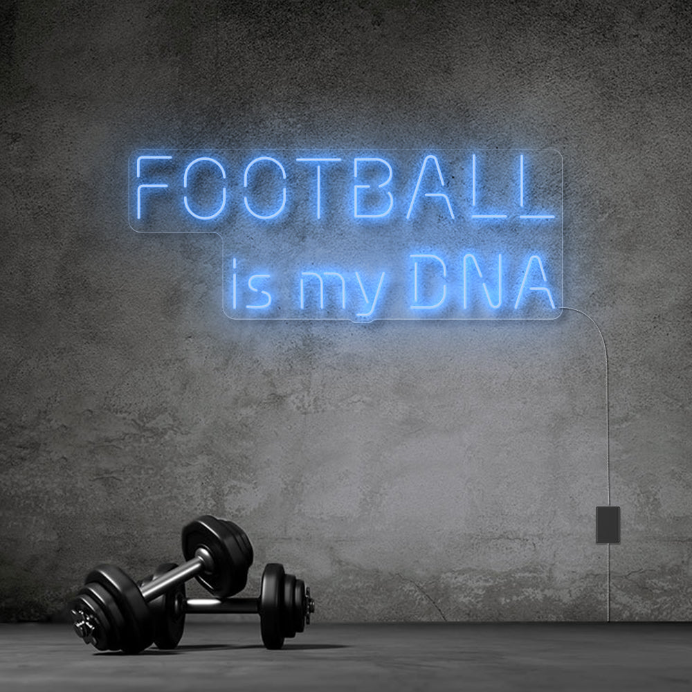 FOOTBALL IS MY DNA