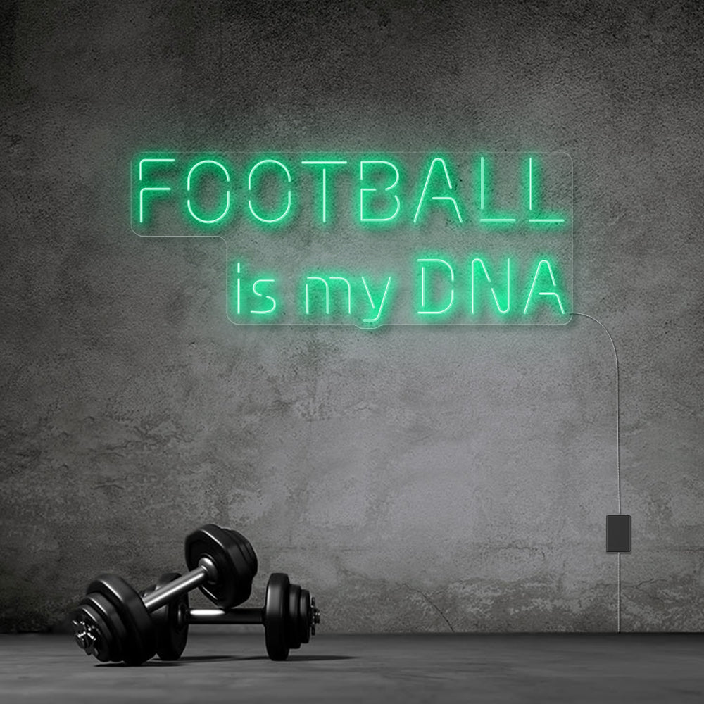 FOOTBALL IS MY DNA