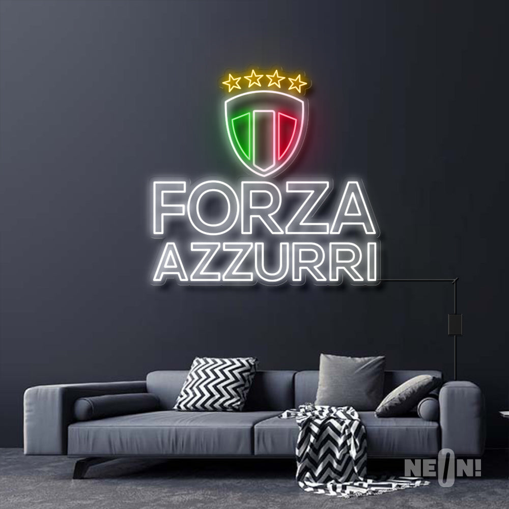 FORZA AZZURI WITH 4 STARS