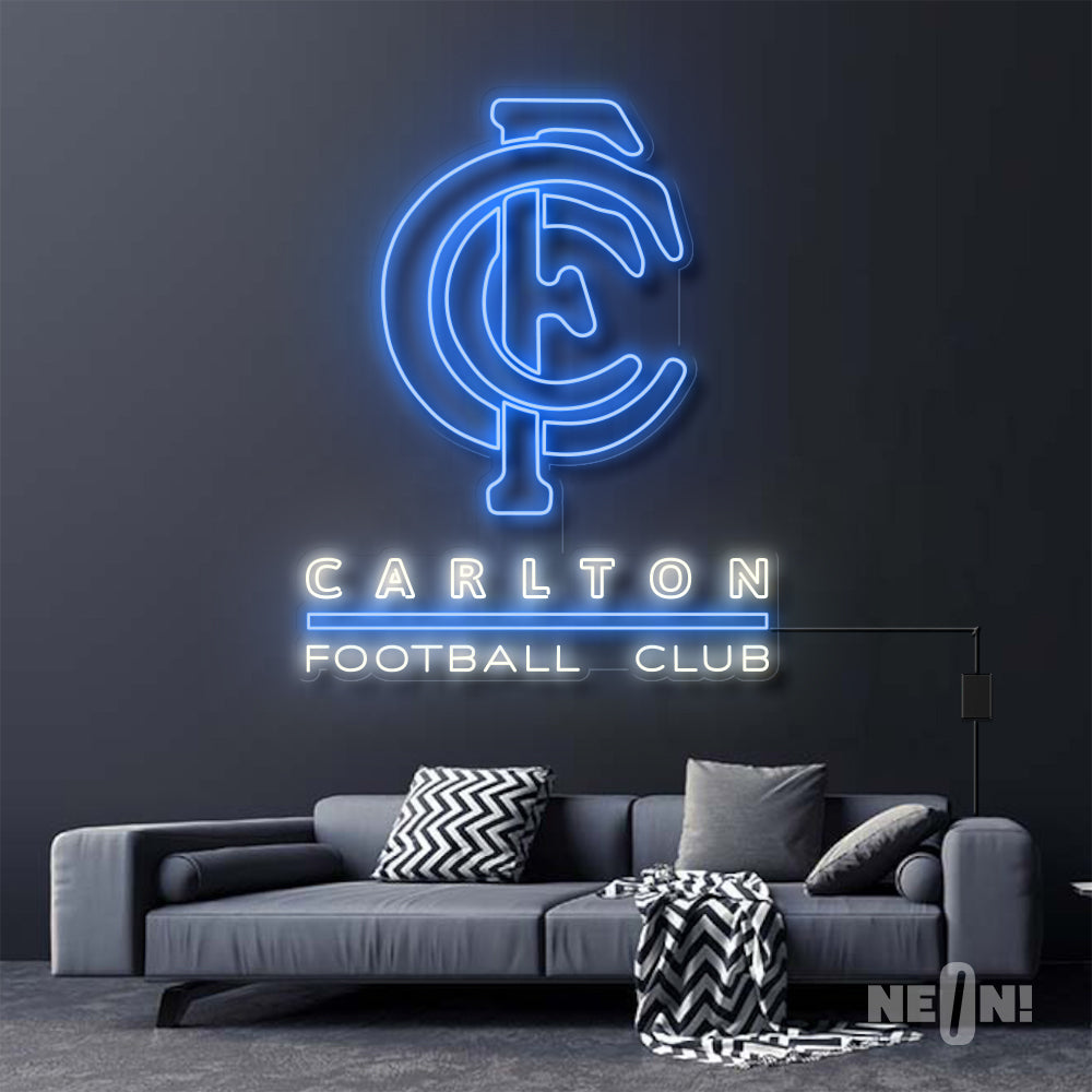 Carlton neon sign