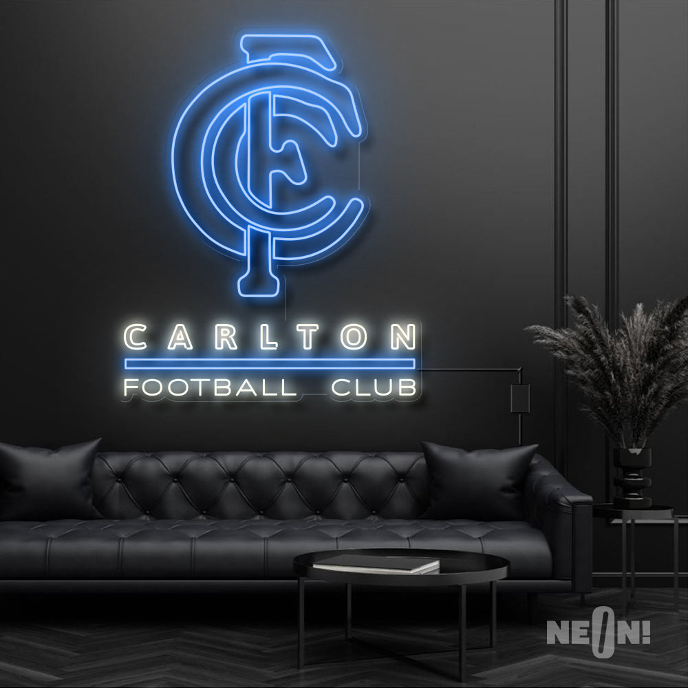 Carlton neon sign