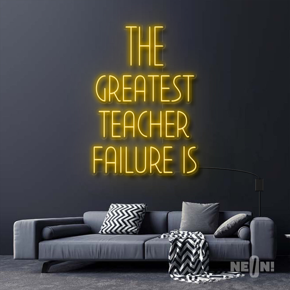 THE GREATEST TEACHER FAILURE IS - STAR WARS