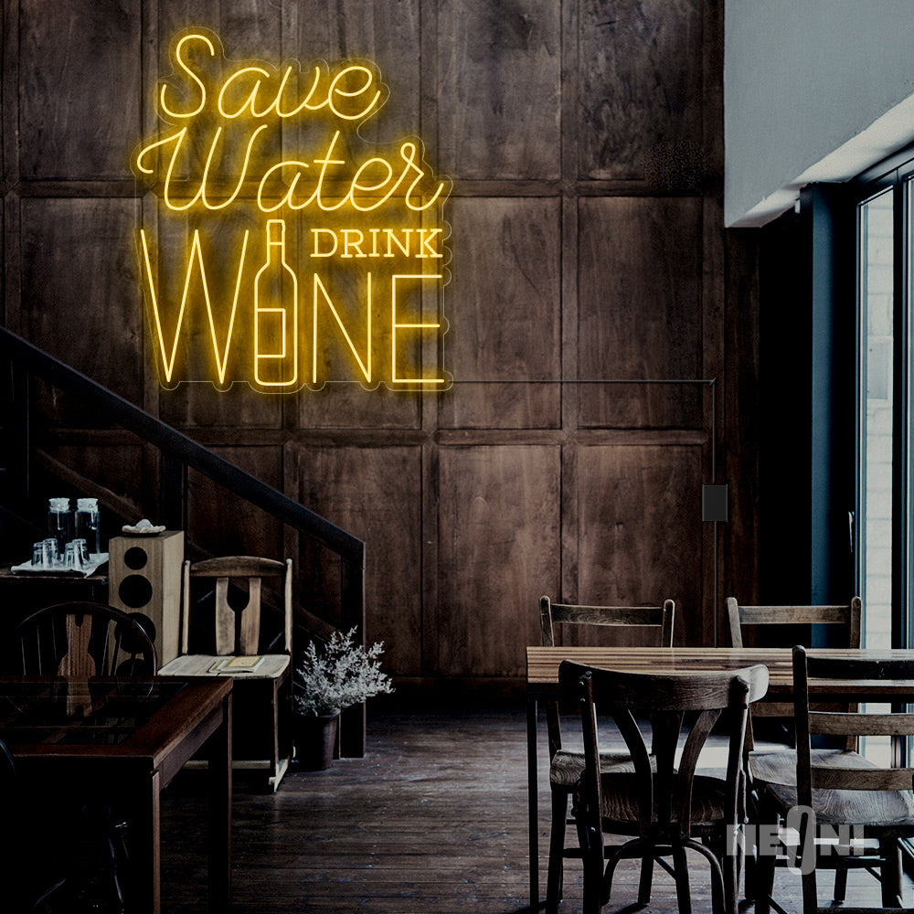 SAVE WATER DRINK WINE