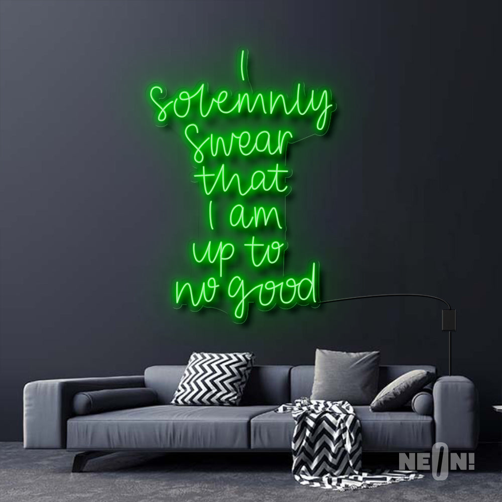 I SOLEMNLY SWEAR I AM UP TO NO GOOD