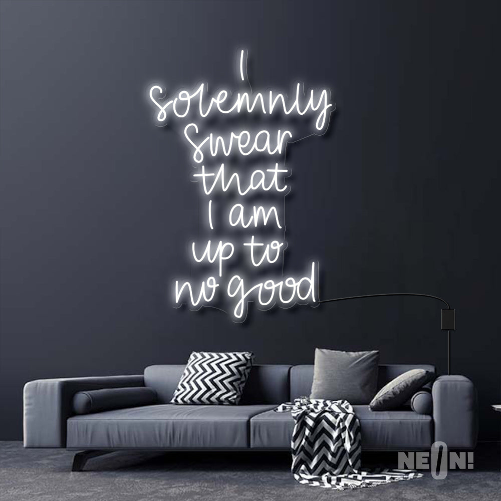I SOLEMNLY SWEAR I AM UP TO NO GOOD