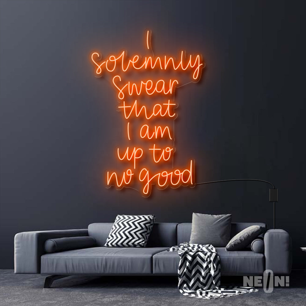 I SOLEMNLY SWEAR I AM UP TO NO GOOD