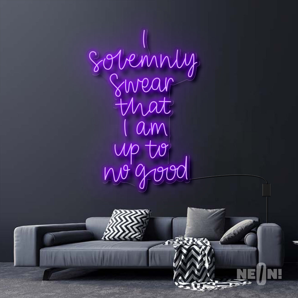 I SOLEMNLY SWEAR I AM UP TO NO GOOD