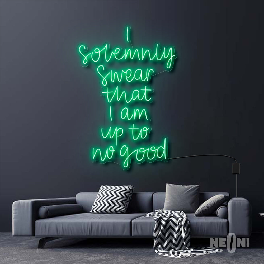 I SOLEMNLY SWEAR I AM UP TO NO GOOD