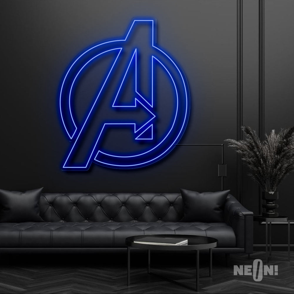 Avengers Logo Wall Lamp