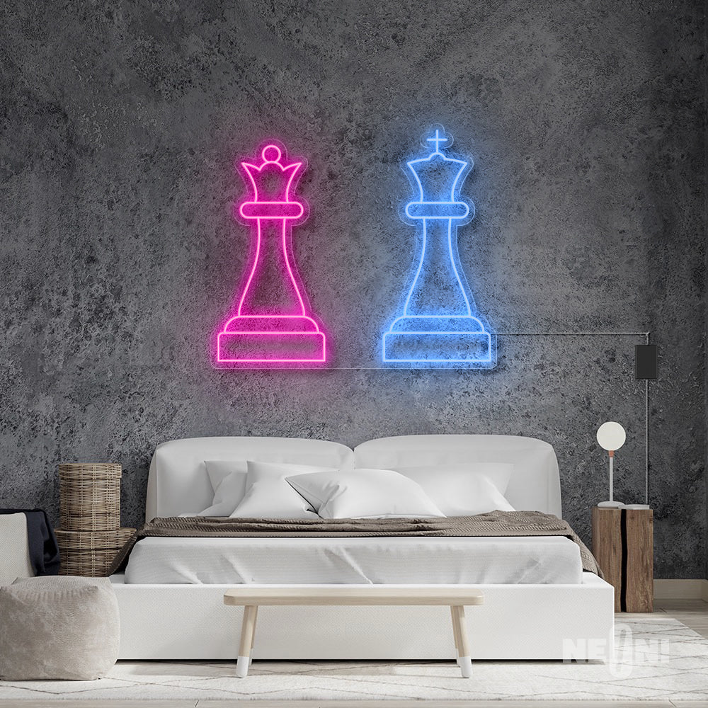 chess neon signs