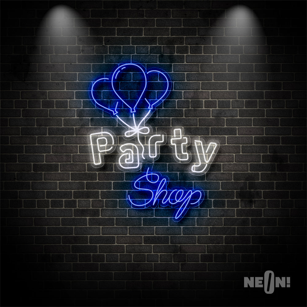 PARTY SHOP WITH BALLOONS