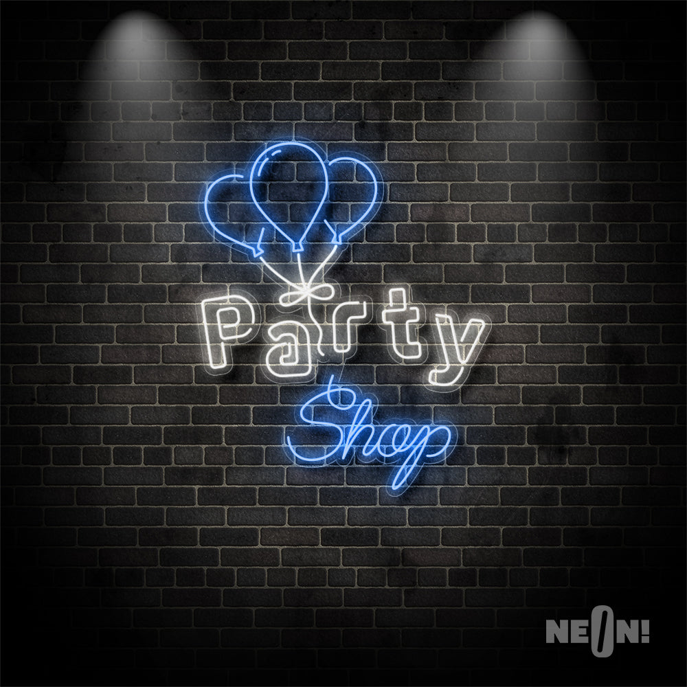 PARTY SHOP WITH BALLOONS