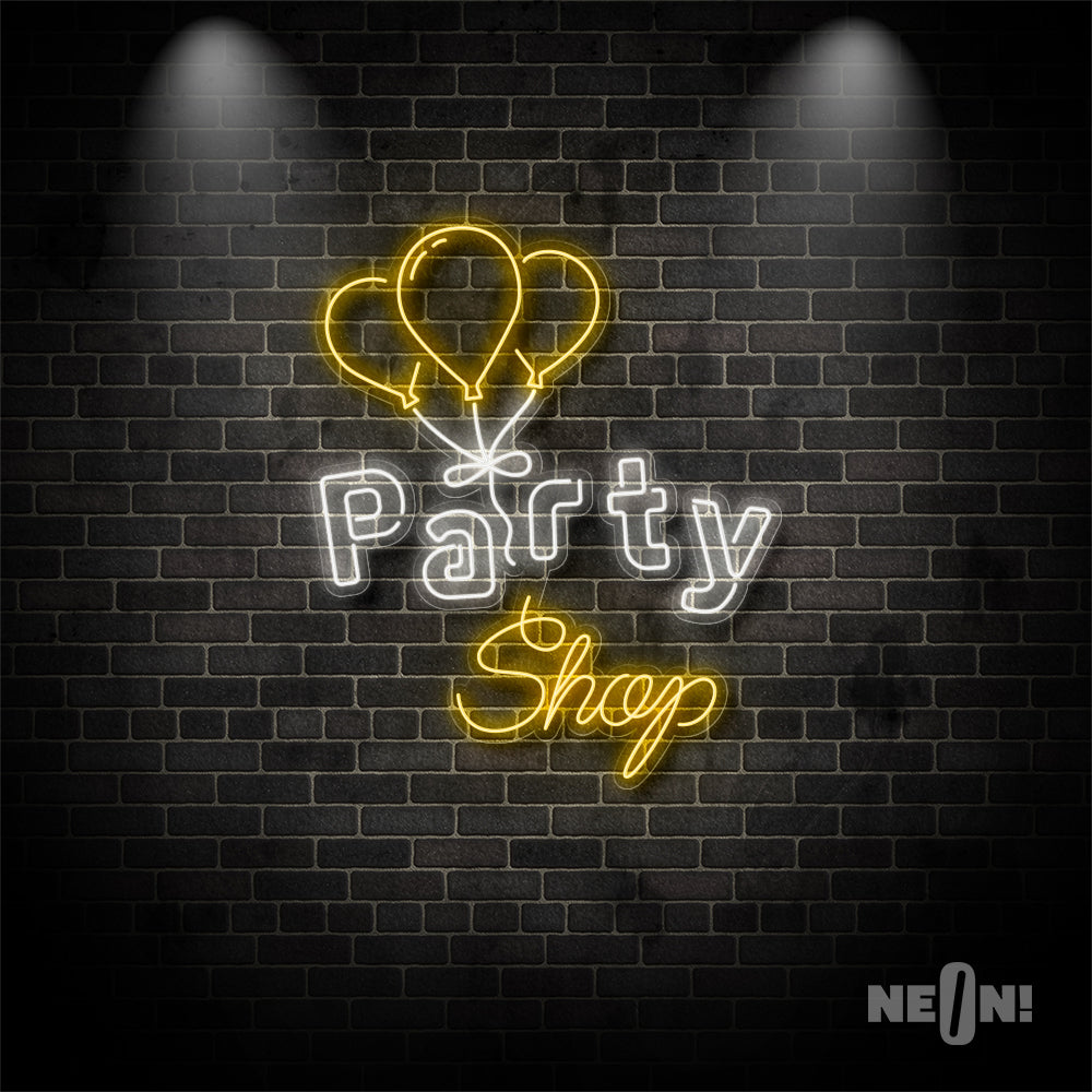 PARTY SHOP WITH BALLOONS