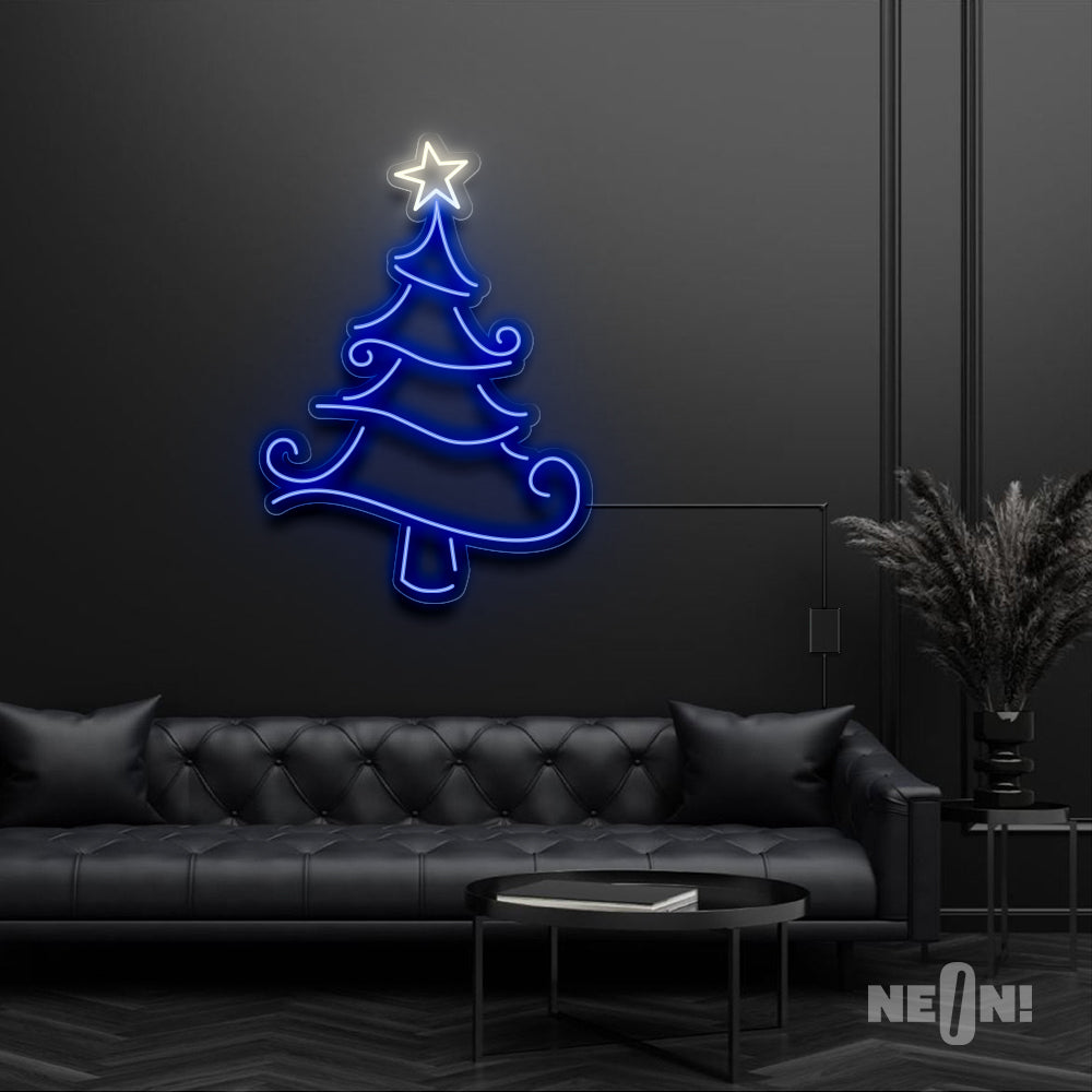 CHRISTMAS TREE WITH STAR