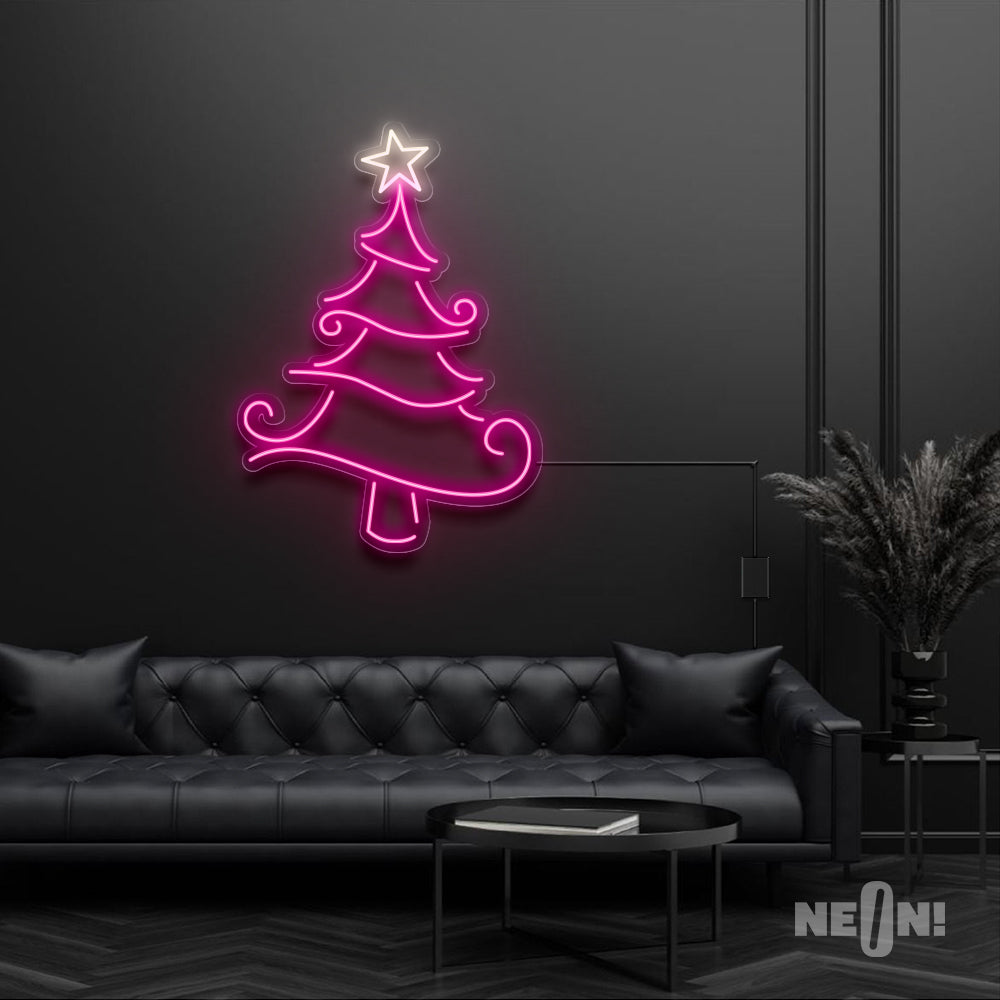 CHRISTMAS TREE WITH STAR