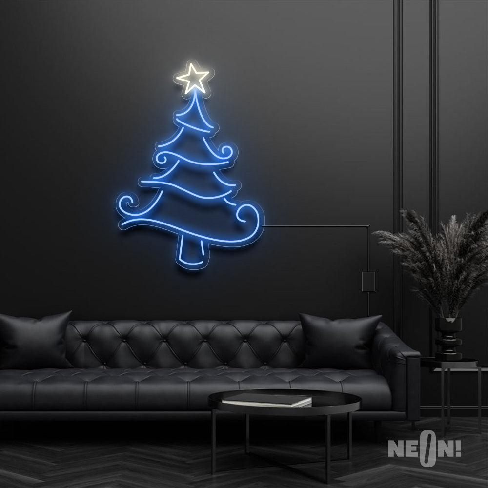 CHRISTMAS TREE WITH STAR