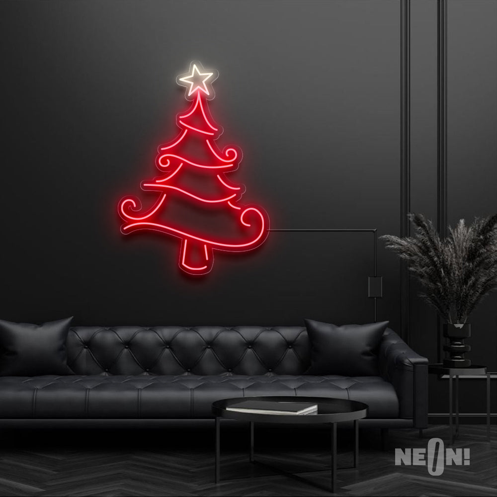 CHRISTMAS TREE WITH STAR