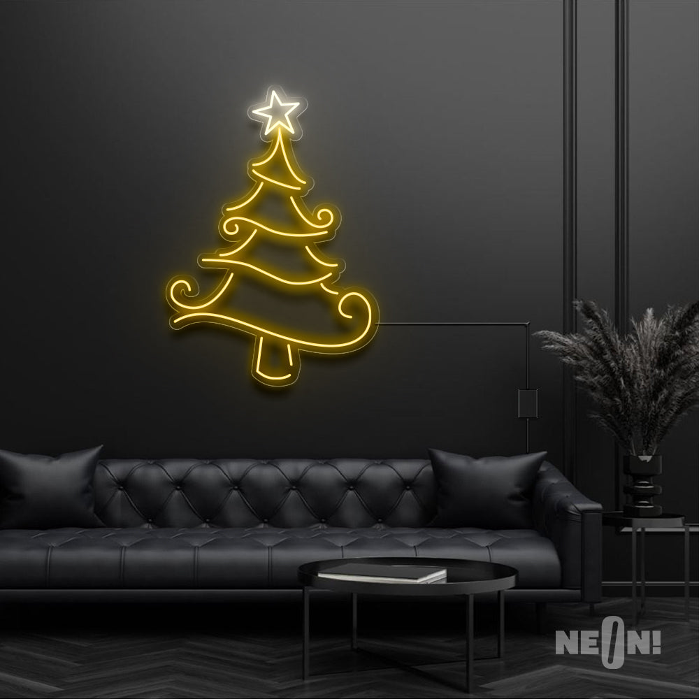 CHRISTMAS TREE WITH STAR