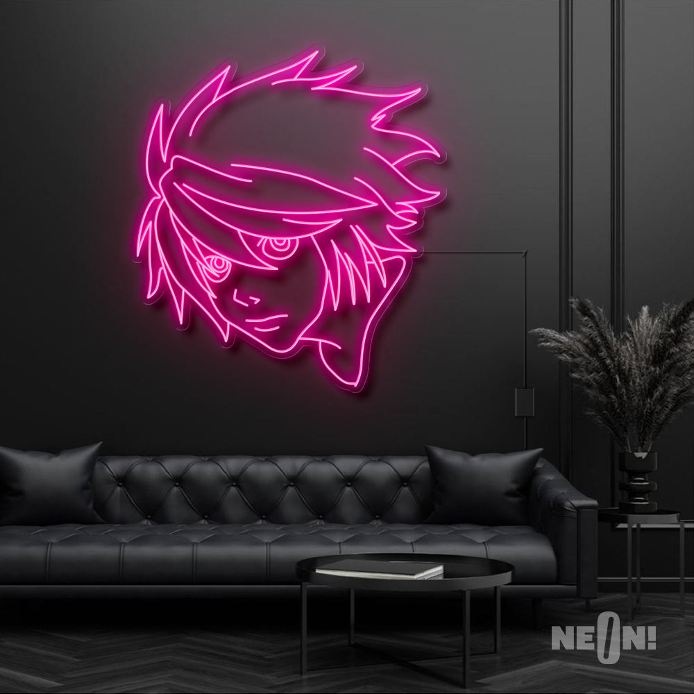 Death Note L Neon Sign