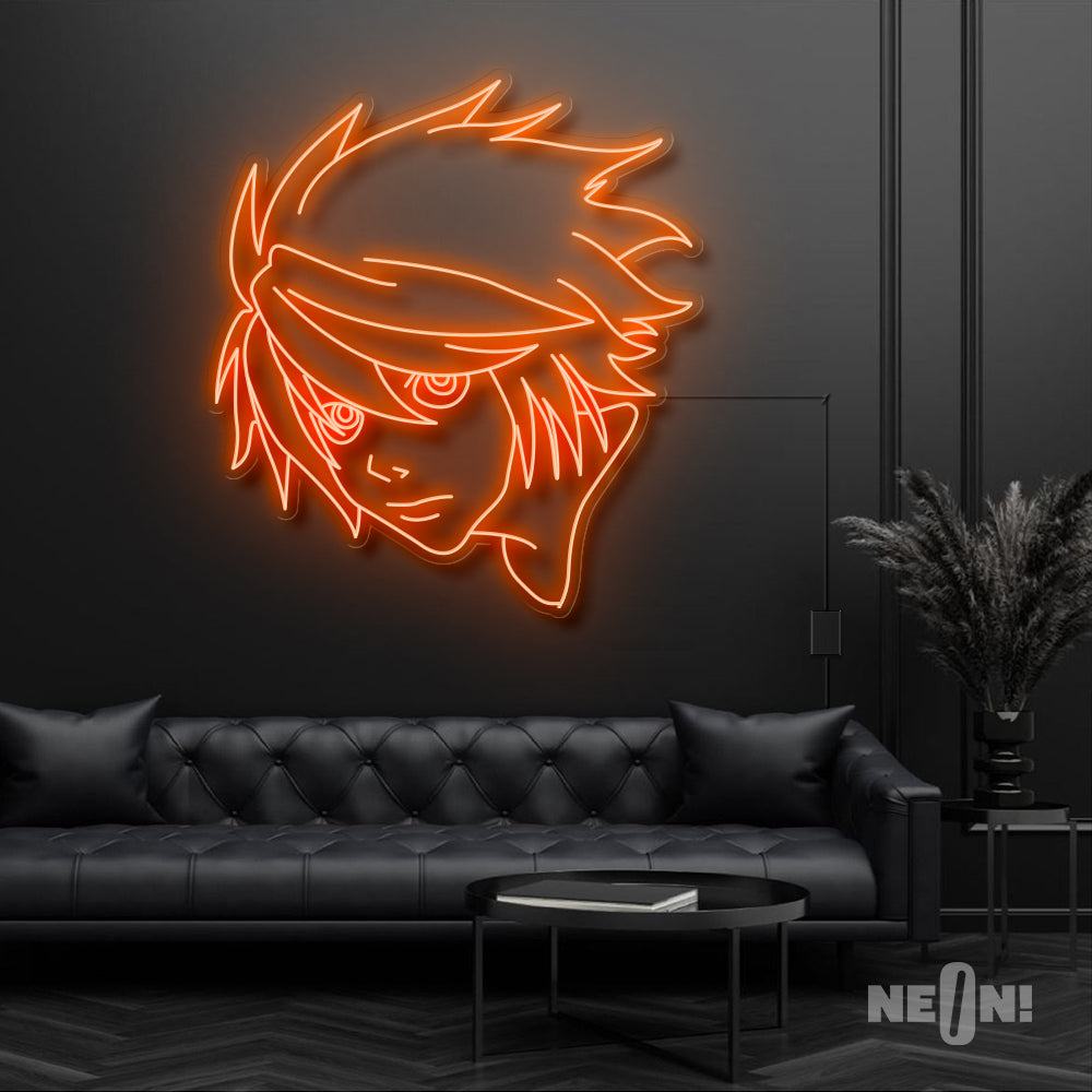 Death Note L Neon Sign