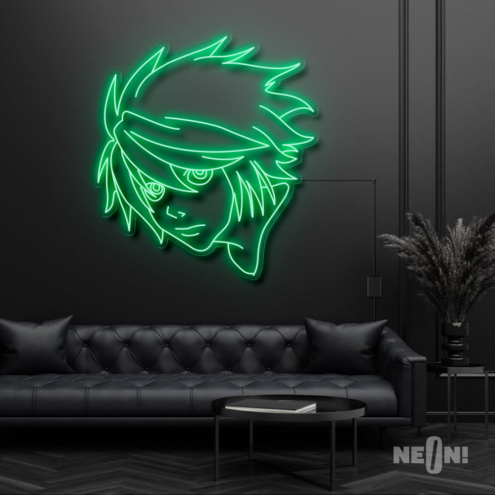 Death Note L Neon Sign