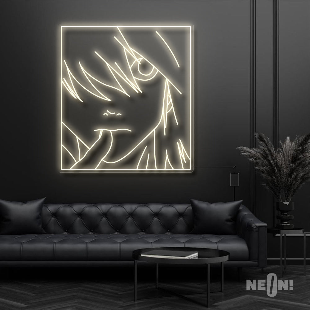 
            
                Load image into Gallery viewer, L Death Note - Neon LED
            
        