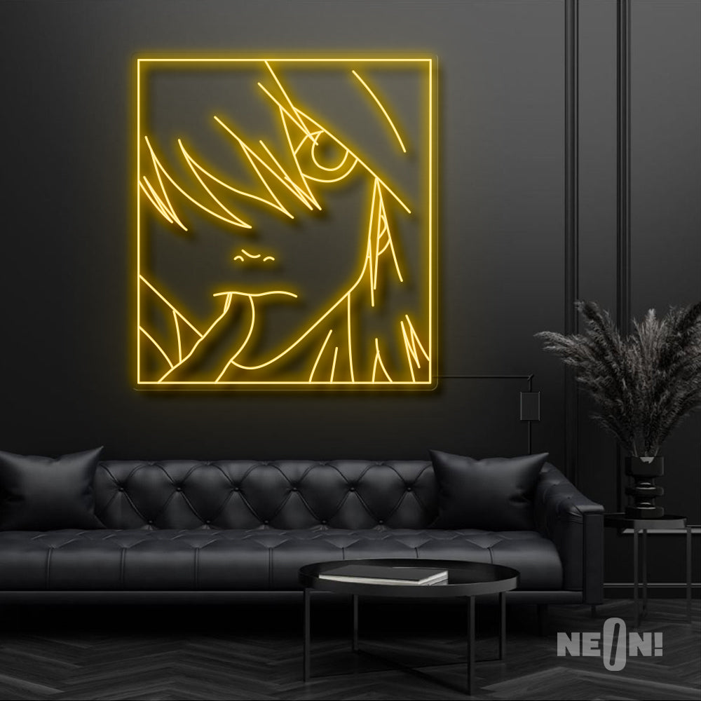 
            
                Load image into Gallery viewer, L Death Note - Neon LED
            
        