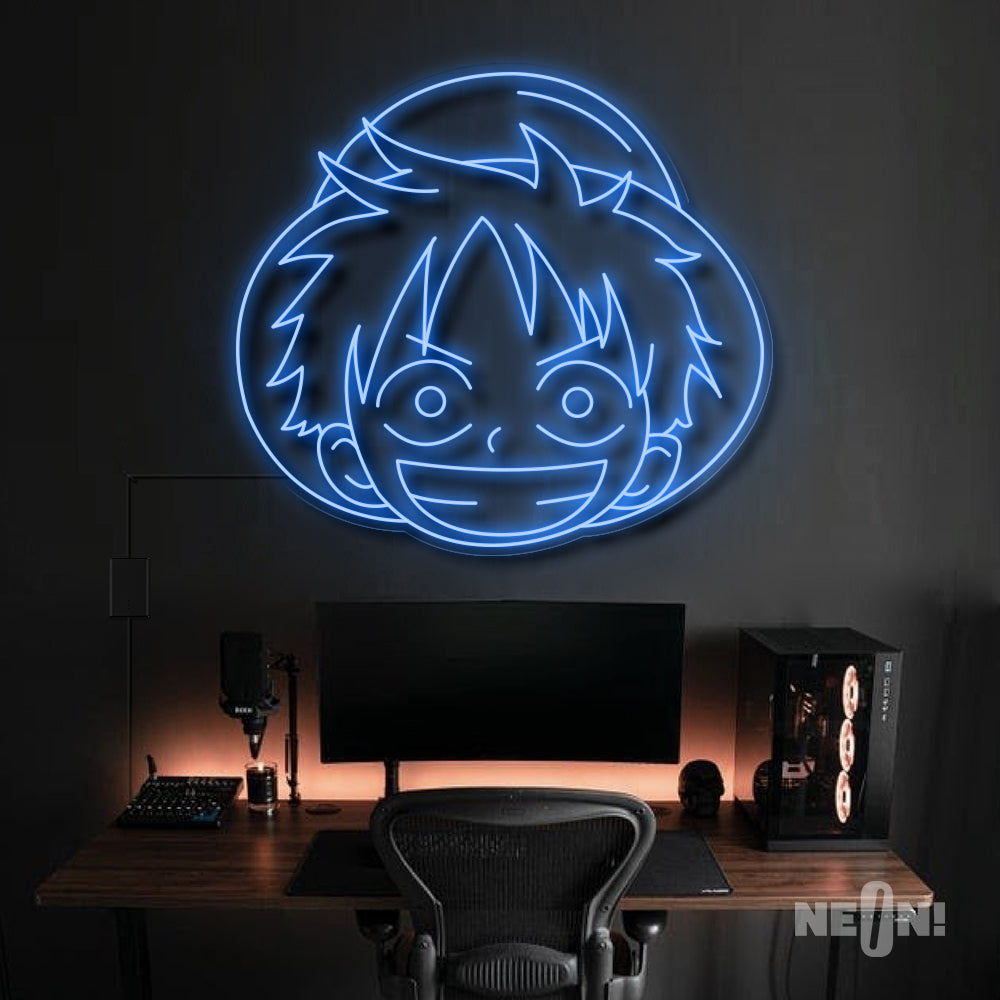 Monkey D. Luffy Neon Sign