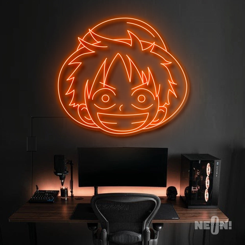 Monkey D. Luffy Neon Sign