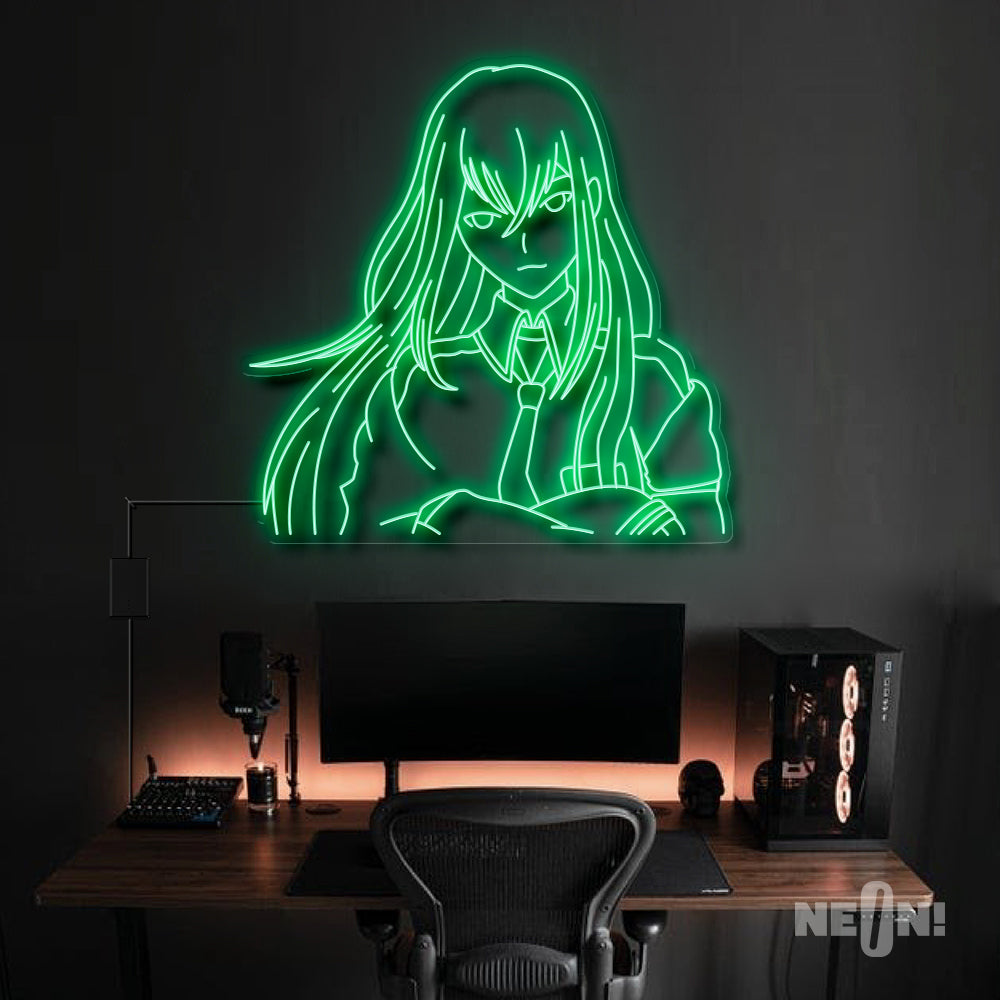 Kurisu Makise Neon Sign