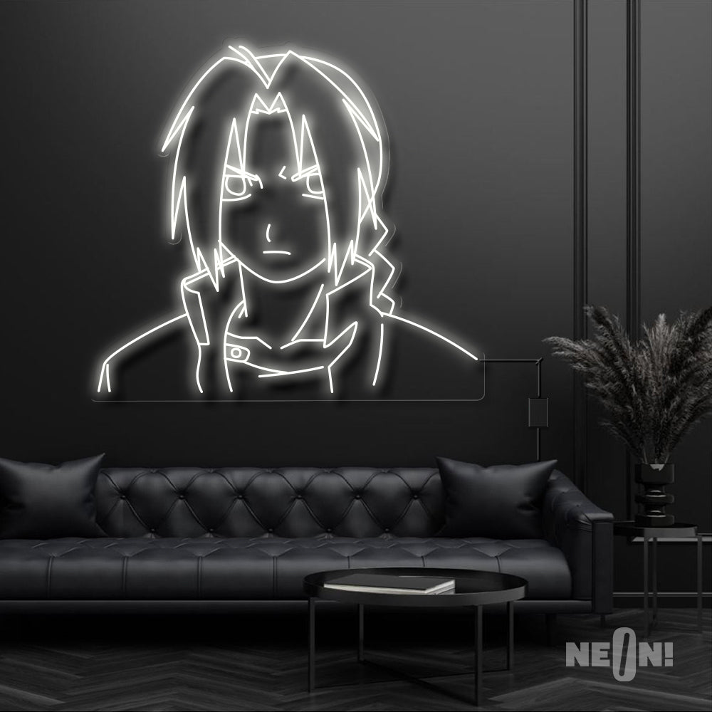
            
                Load image into Gallery viewer, Edward Elric Neon Sign - Fullmetal Alchemist
            
        