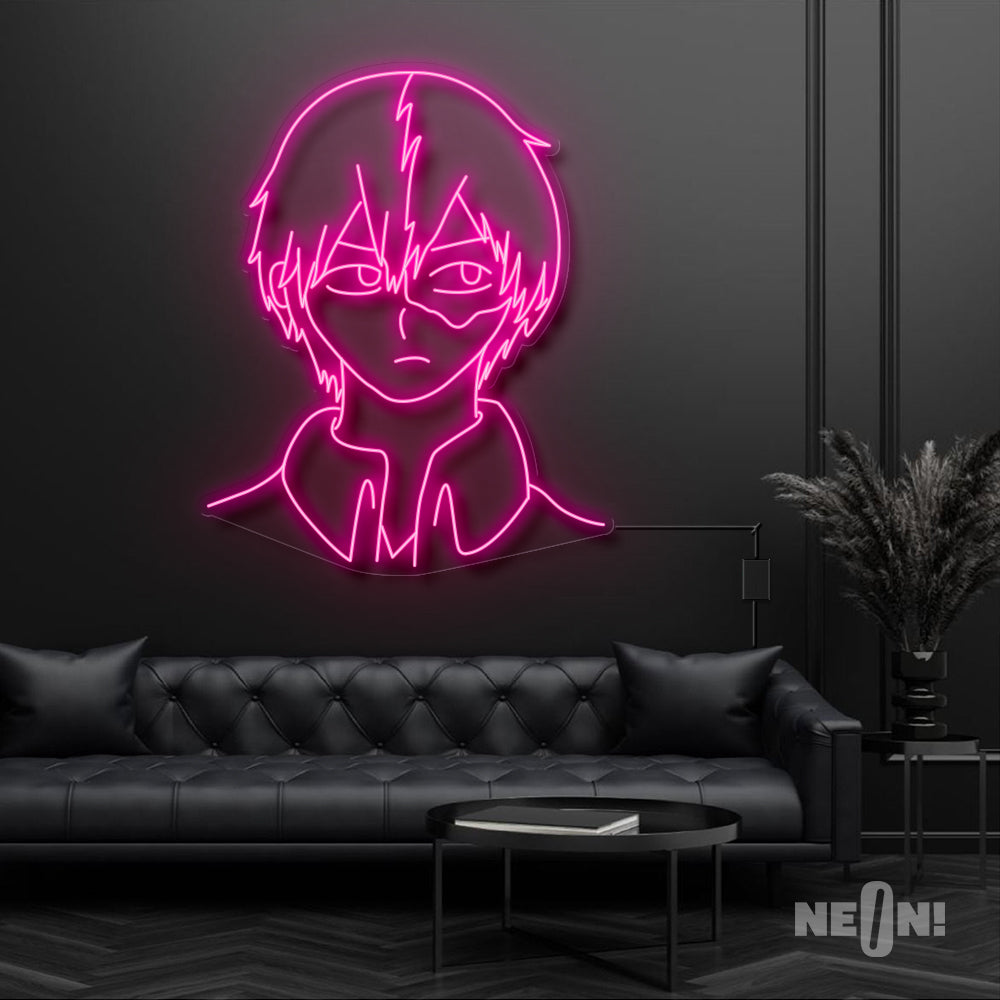 Todoroki Neon Sign - My Hero Academia