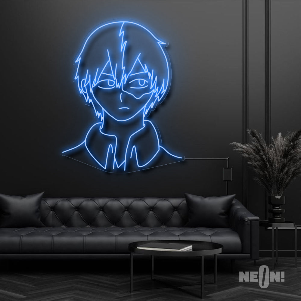 Todoroki Neon Sign - My Hero Academia