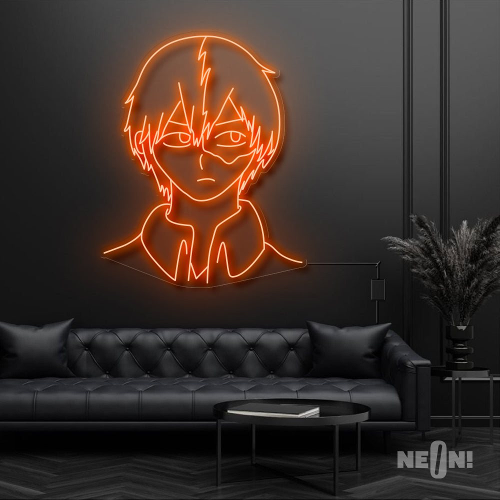 
            
                Load image into Gallery viewer, Todoroki Neon Sign - My Hero Academia
            
        