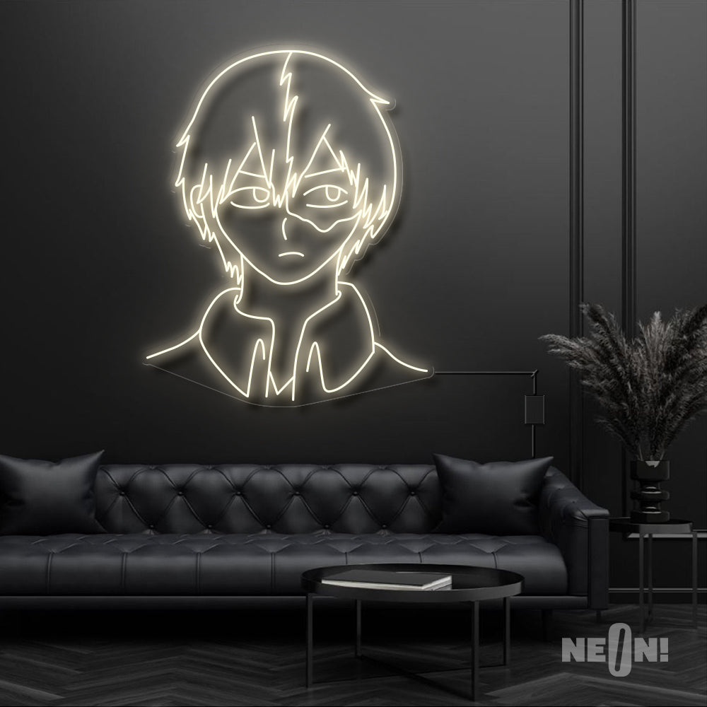 
            
                Load image into Gallery viewer, Todoroki Neon Sign - My Hero Academia
            
        