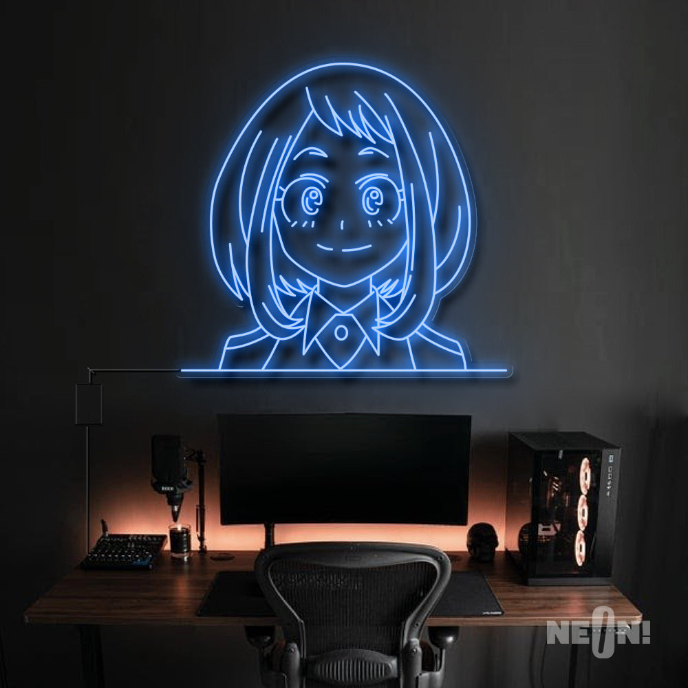 Uraraka Ochako (Half Body) Neon Sign