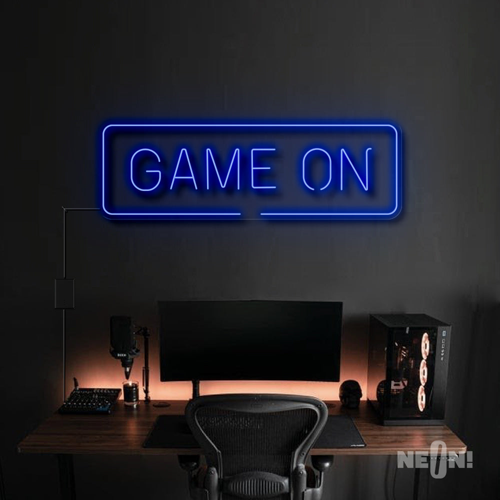 
            
                Load image into Gallery viewer, GAME ON Neon Sign
            
        