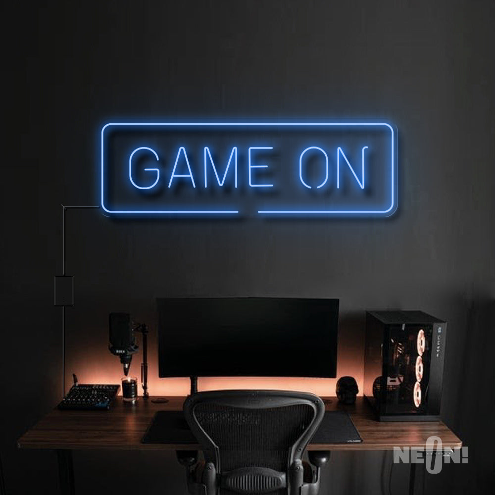 GAME ON Neon Sign
