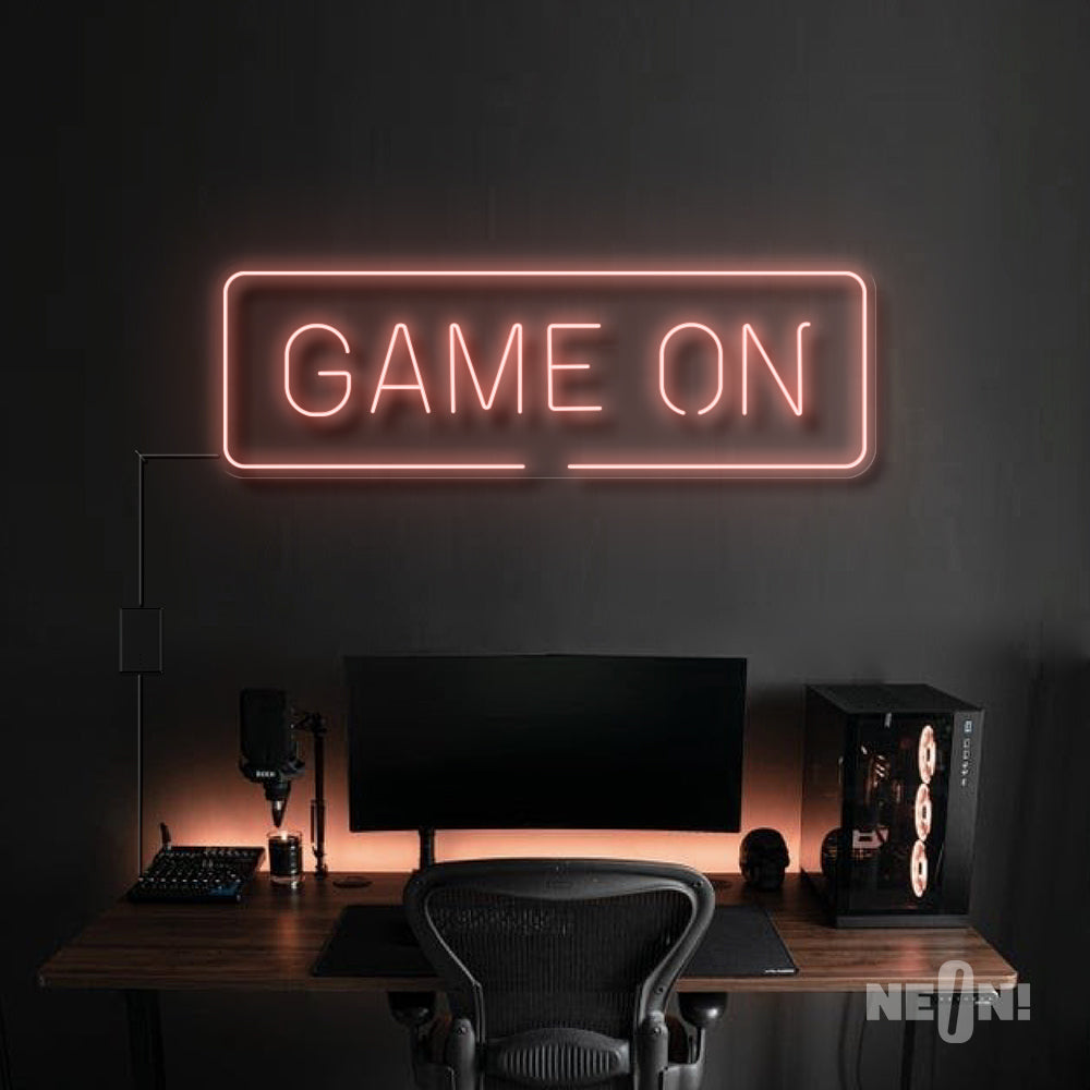 GAME ON Neon Sign