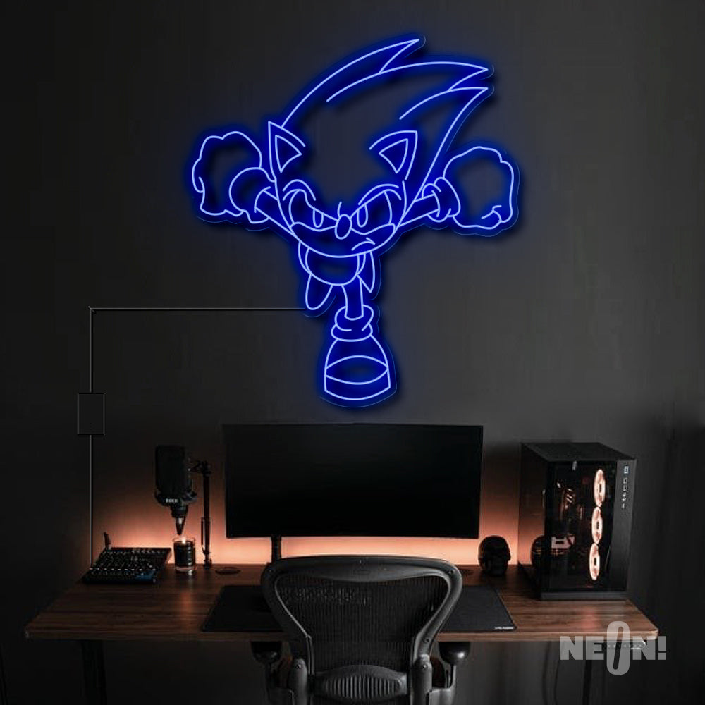 Sonic the Hedgehog Neon Sign