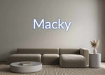 Custom Neon: Macky