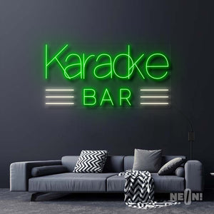 KARAOKE BAR WITH LINES