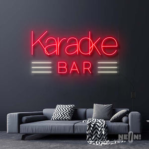 KARAOKE BAR WITH LINES