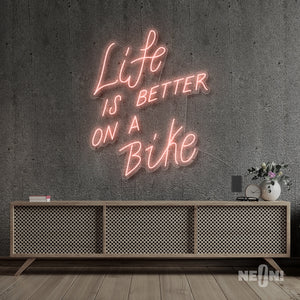 LIFE IS BETTER ON A BIKE