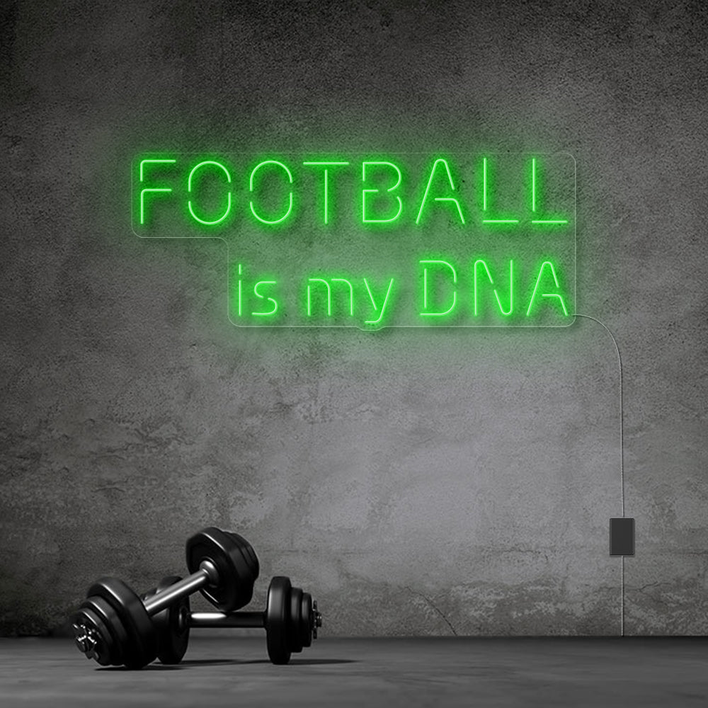 FOOTBALL IS MY DNA