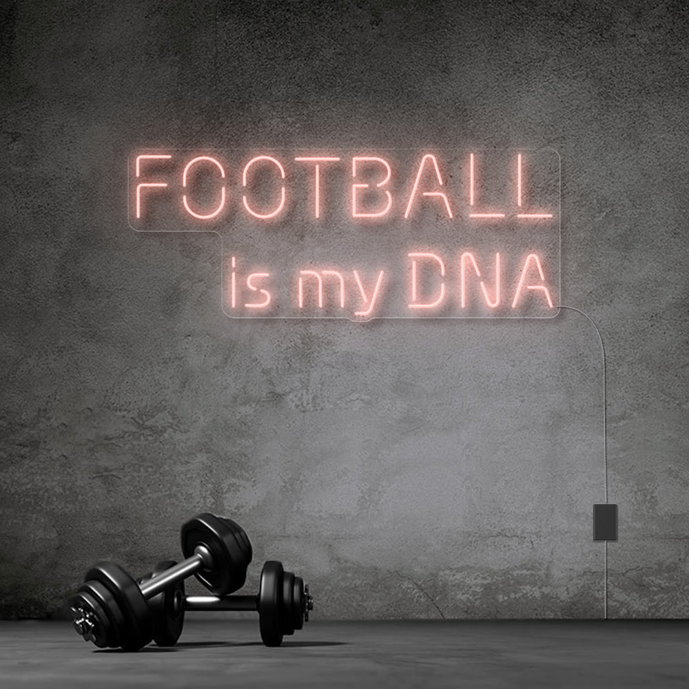 FOOTBALL IS MY DNA