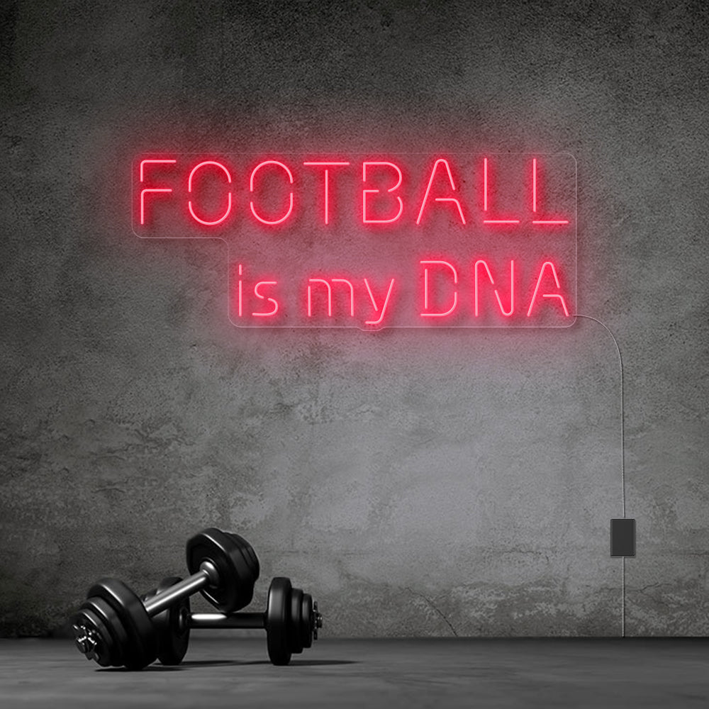 FOOTBALL IS MY DNA