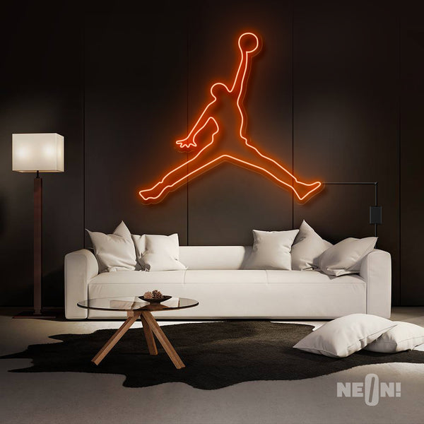 Neon Jordan Logo Jordan Neon Sign Etsy Nederland