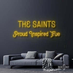 
            
                Load image into Gallery viewer, THE SAINTS PROUD INSPIRED TRUE
            
        