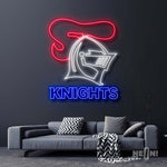 knights neon sign